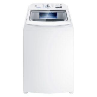 Máquina De Lavar Electrolux Essential Care 17Kg Jet&Clean Cesto Inox Led17 - Branco - 110 Volts