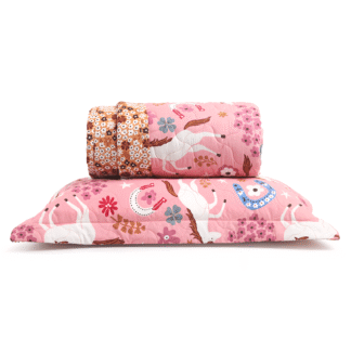 Kit Colcha Percal Corcel